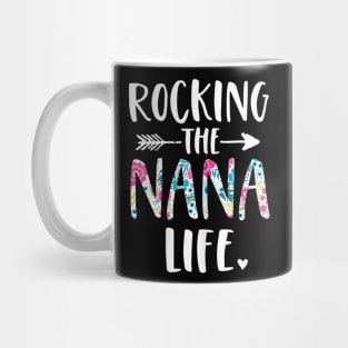 Womens Rocking the Nana Life T-Shirt Mug